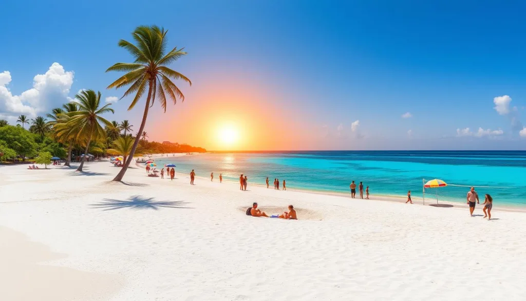 Bahamas family beach