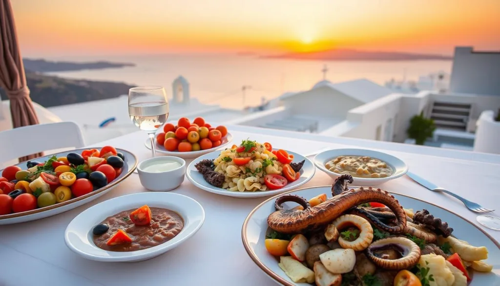 santorini cuisine