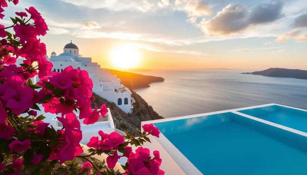 santorini vacation