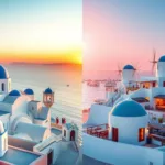 santorini vs mykonos